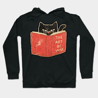 Cat Art of War - Vintage Hoodie